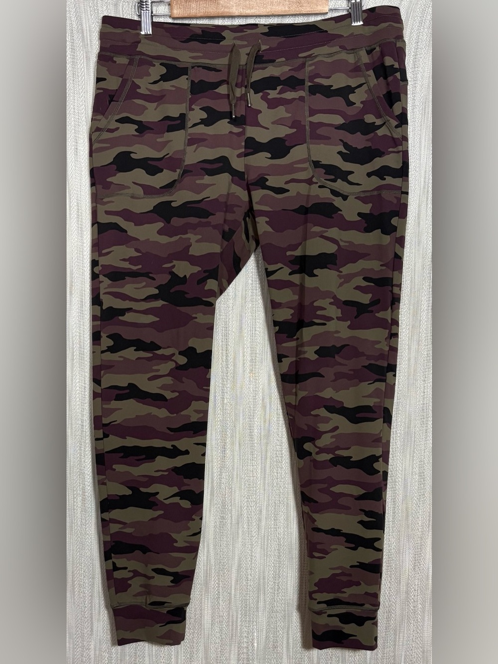 ZYIA Active Olive, Plum & Black Camo Leggings